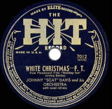 Johnny "Scat" Davis - White Christmas