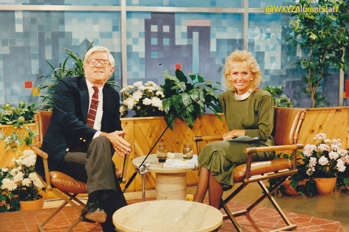 Phil Donahue and Marilyn Turner