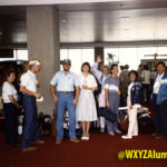 Wally Rodammer, Ken Sznyr, Patty Hensley-MacLeod (Waving), Ray Thurber, Karen Nicholson, Jerry Zuckerman, Gary Westbrook, Geoff Pekarek