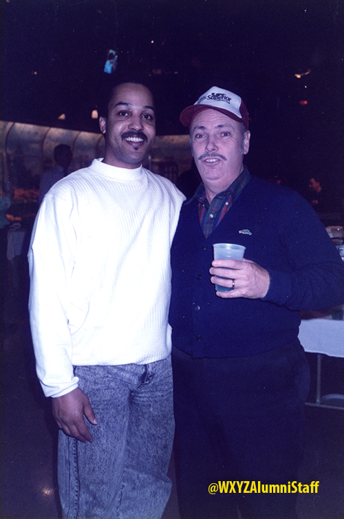 Gary Westbrook and Bobby Johnson - Photo from Terry Pochert's Retirement Collection