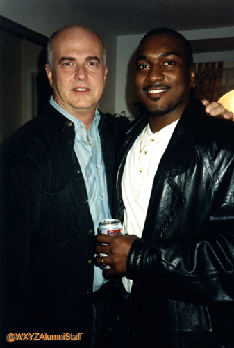 Terry Pochert and Nate Penn at Terry's retirement party. - November 1997