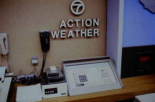 Weather Equipment - circa 1980s - Photo courtesy of Jim Madaus