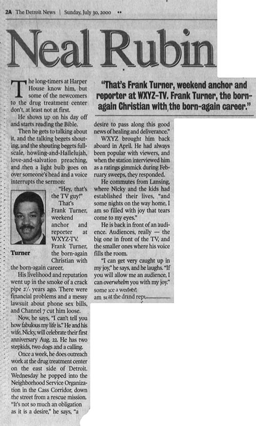 Frank Turner - July 30, 2000