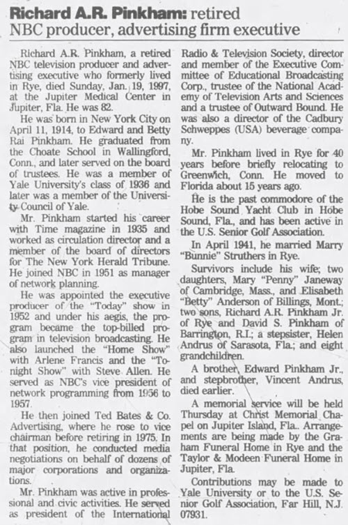 pinkham - Rciahrd A.R. Pinkham