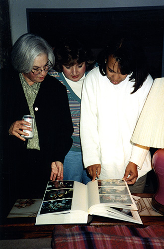 Sue Pochert, Shelly Greenberg and Donella Crawford