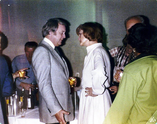 Jeanne Findlater with Bill Bonds - May 1979