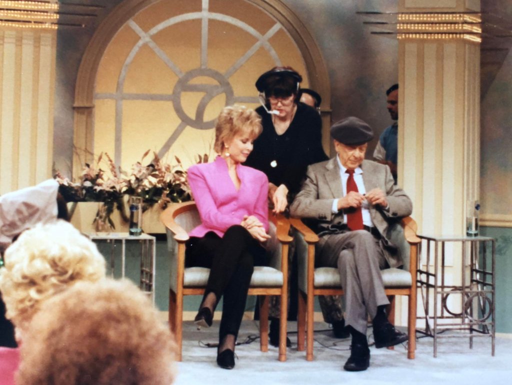 On the set with Kelly & Company - Barbara Eden, Lynn Pedlar, Don Knotts