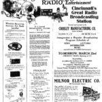 WLW 1922 Newspaper Ad