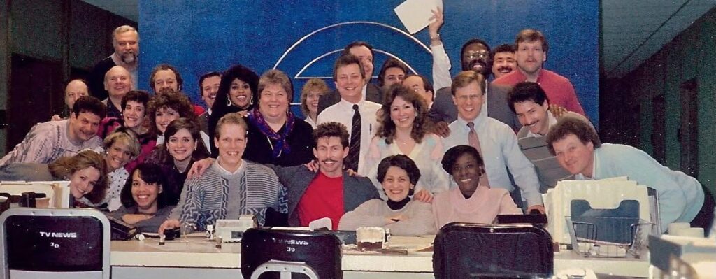 The 1980s WXYZ News Team