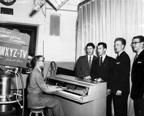University Television, WXYZ-TV, ABC, Detroit, Michigan, 1950s